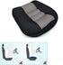 Car Booster Seat Cushion, Breathable Height Boost Mat, Portable Mesh Car Seat Pad for Car Office (Black/Gray)