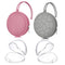 Smlpuame 4 Pack Holder Case Set, 2 Silicone Portable Pacifier Cover Pouch