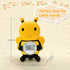 Baby Bath Thermometer Floating Toy, Safety Water Temperature Thermometer for Bathtub - Newborn Baby Shower Gift (Bee)