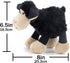 6.5" Black Sheep Stuffed Animals for Boys and Girls,Soft and Adorable Lamb Plush Toys for Newborn Babies,Great Gifts on Birthday,Easter,Baby Shower,Father's Day,Machine Washable