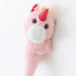 Unicorn Slap Bracelets Wrist Hugger Gift, Stuffed Animals Huggable Plush Toy for Kids and Teens, Pink 8.5"