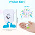 Danquanuan 50 3 3D Pcs Tooth Boxes for Lost Teeth for Kids, Colors Tooth Fairy Tooth Holder for Kids Teeth, Milk Teeth
