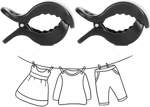 6pcs Stroller Clips Pegs for Hooking Muslin and Toys, Blanket Clips, Car Seat Cover Clip, Nursing Cover