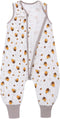Miracle Baby Sleeping Sack with Feet, TOG 0.5 Sleepsack Toddler Sleep Sack with Legs, 100% Cotton, 6-12 Months