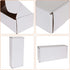 20 Pack 500 Count Trading Card Storage Box, Cardboard Baseball Card Box for Shipping, Sport Card Storage Box White