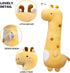 PEACH CAT Cute Long Giraffe Plush Pillow - Kawaii Stuffed Animal for Girls and Boys (Yellow, 35.4")