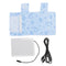 Zoeyilan Baby Bottle Warmer, Bottle Heating Bag, USB Portable Milk Heat Keeper, Wool,