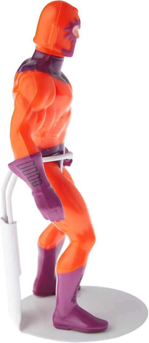 Plymor DSP-20W White Adjustable Action Figure Stand, Fits 3.75 and 4 Inch Action Figures, Waist 0.75 to 1 Inches Wide