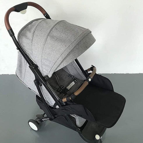 Pissente 13.78x11.81 Inch Universal Stroller Footrest Extension, Extended Seat Baby Stroller Footrest, Adjustable Leg