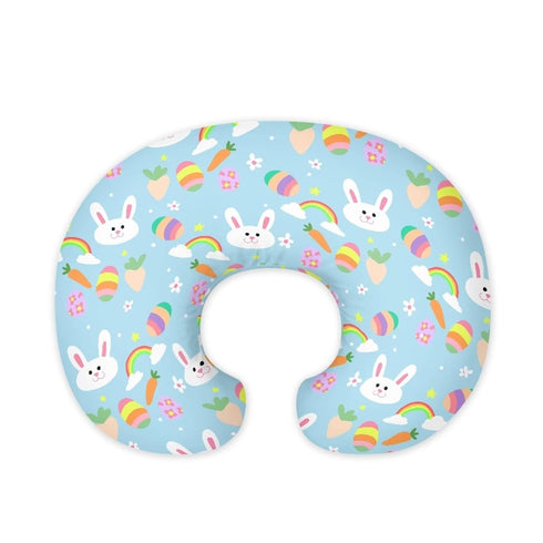 Hechitok Rabbits Nursing Pillow Cover Slipcover, Breastfeeding Newborn Infant Feeding Cushion Cover Pillow