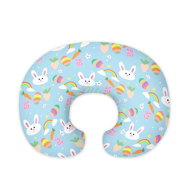 Hechitok Rabbits Nursing Pillow Cover Slipcover, Breastfeeding Newborn Infant Feeding Cushion Cover Pillow