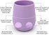 2 Pack Silicone Baby Cups 6-12 Months - Tiny Cup for 4 months+, Open Cup for Baby Girl Gift, 2oz