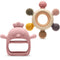 CAHILON Easter 2 Pack Baby Teething Toys for 3-6 6-12 Months, BPA Free