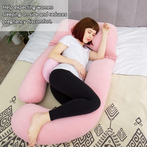 60in AS AWESLING Full Body Pillow | Nursing, Maternity and Pregnancy Pillow | Extra Large U Shape Pillows