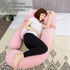 60in AS AWESLING Full Body Pillow | Nursing, Maternity and Pregnancy Pillow | Extra Large U Shape Pillows