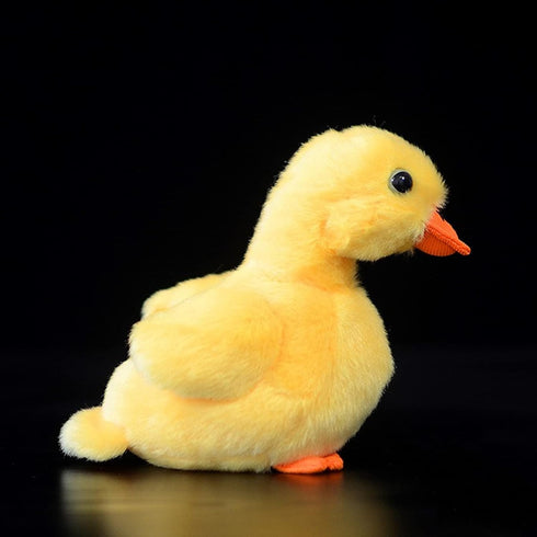 ZHONGXIN MADE 5.5 Inch Yellow Little Duck Plush, Simulation Duck Stuffed Animal, Baby Duck Doll Plush Toys Gift