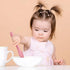 PandaEar Silicone Baby Spoon and Fork Set, 6 Pack First Stage Baby Self Feeding Utensils for 6-12 Months