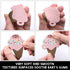 Set 3 Baby Food Grade Silicone Teether Toy with One Piece Design Pacifier Clip Holder,Teething Toys Gift for Months+