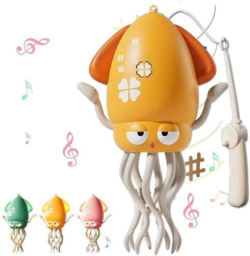 Magic Dancing Octopus Toy - Smart Obstacle-Dodging Robot with LED Light Show