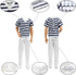 E-TING 6-Item Fantastic Pack, 3 Sets Fashion Casual Wear Clothes & 3 Pairs Shoes for 12 Inch Boy Doll