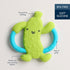3 Itzy Ritzy Pickle-Shaped Baby Teether with Handles Silicone Teether for Babies with Easy-Grab Handles and Textured