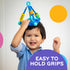 6-12 Pack 1 Mobi Wigloo Activity Toy - Sensory Activities for Toddlers and Kids, Teething Toy Made with Food Grade