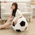 '-White,7.8inch/20cm) AOQI Fluffy Stuffed Toy Soccer Ball Plush Pillow Soft Durable Stuff Soccerball Gift for Kids Boy