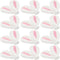 IMIKEYA Easter Bunny Ear Ornaments, 20pcs Rabbit Ear Hair Clip Accessories for DIY Craft Hair Jewelry Making