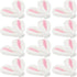 IMIKEYA Easter Bunny Ear Ornaments, 20pcs Rabbit Ear Hair Clip Accessories for DIY Craft Hair Jewelry Making