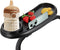 CebraBounze Snack Tray Compatible with Nuna, Universal Stroller Snack Tray with Cup Holder