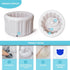 Hantaiwan 24-36 Inflatable Baby Bath Seat for Sitting Up XL, Inflatable Soft Tub for Months, Anti - Collision