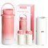 harringron Portable Bottle Cooler for Breastmilk Travel 2 Pack Breastmilk Cooler Reusable 22oz