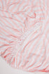 3 Pack Set 100% Pack NODNAL CO. Fitted Pink Mini Crib n Play Playard Portable Crib Sheets - Oeko-TEX Cotton Baby Girl