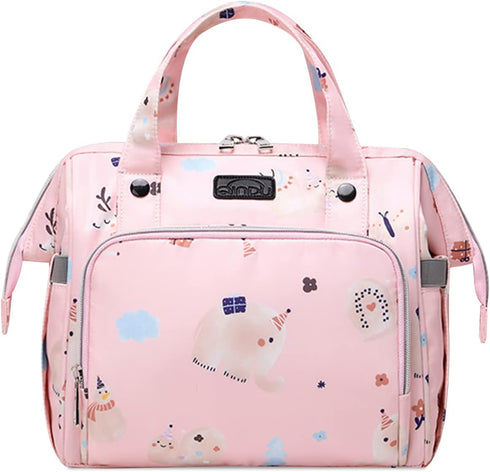 SONARIN Multifunctional Diaper Bag, Lightweight Waterproof Travel Nappy Changing Tote Mommy Shoulder Bag