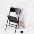 12" 1/6 AUEAR, Plastic Mini Foldable Chairs Decoration Miniature Furniture Black Scale