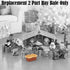 Little People Replacement Part for Fisher-Price Manger Scene - N6010, Christmas Story Playset, Replacement Hay Bale