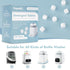 120Pcs Brezza,GROWNSY,Momcozy Papablic Official Detergent Soap Tablets for Baby Bottle Washer Pro, Effective Cleaning