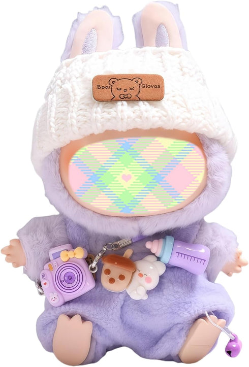 Clothes for Dolls Accessories, Kawaii Outfit BB Pants Set 3 Pieces Suitable