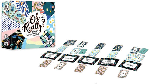 Oh Really | Fun Icebreaker and Couples Game for 2 to 8 Players, 30 Minutes