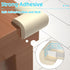 10 ZOMPAGO Baby Proofing Edge & Corner Guards, PCS Soft NBR Foam Safety Bumpers for Furniture, Strong Adhesive,No