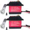 ANNIMOS Pack of 2 Digital Servo 25KG Full Metal Gear High Torque Waterproof