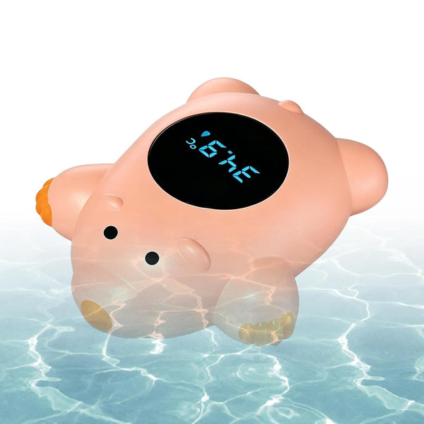 Generic Kids Bath Water Gauge | Digital Waterproof Accurate Safety - Bear Bath