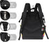 Hsnar Backpack Small Flower Pattern Waterproof Diaper Bag Large Capacity Baby Bag with Stroller Straps, Multi-Pocket