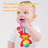4 Pack Cartoon Animal Hanging Rattle Toys, Baby Bed Crib Car Seat Stroller Toys, Best Birthday Gift for Newborn