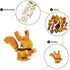 Animals Building Blocks for Kids, 12 in 1 Animal Party Favors, Goodie Bag Fillers, Birthday Prizes