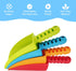 Heavy Duty Plastic Beach Shovel Toys for Kids, 4 Pack Outdoor Digging Sandbox Toys Sets for Toddlers