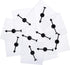 Gejoy 10 Pack Transparent Spinners for Classroom, Clear Spinners Dry Erase Math Game with Rotating Arrow
