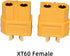 QIAN ZI QIU 10 XT60 XT60 XT60 Pairs Connectors Male and Female Bullet Connectors Power Plugs, Suitable for RC Lipo