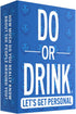 Do or Drink Let's Get Personal - Conversation Cards for Adults, 250 Cards for Game Night and Fun Drinking Game