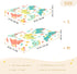Bseiialft 52 28 Colorful Dinosaurs Stars Crib Sheets for Boys Girls Soft and Breathable Cotton Baby Sheets for Standard